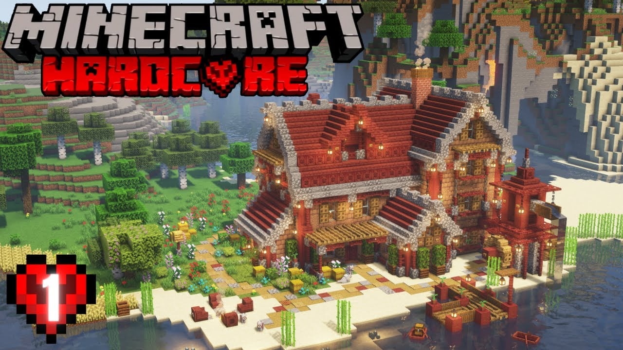 Minecraft 1.19 Hardcore Let's Play: Mangrove Beach House! Episode 1