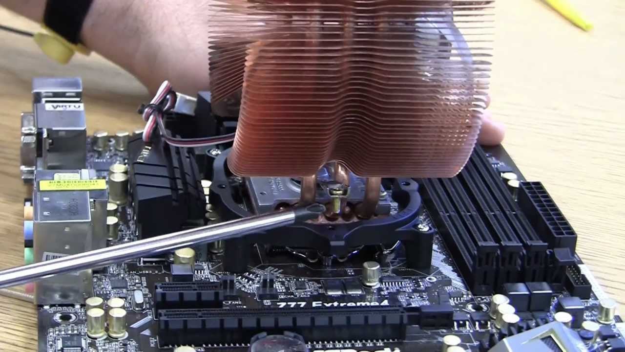 How to Remove & Apply Thermalpaste on a CPU