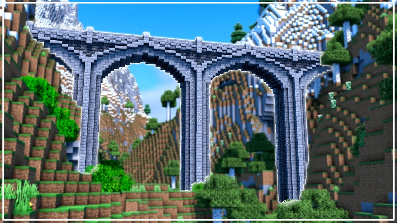 Large Bridge Tutorial Minecraft