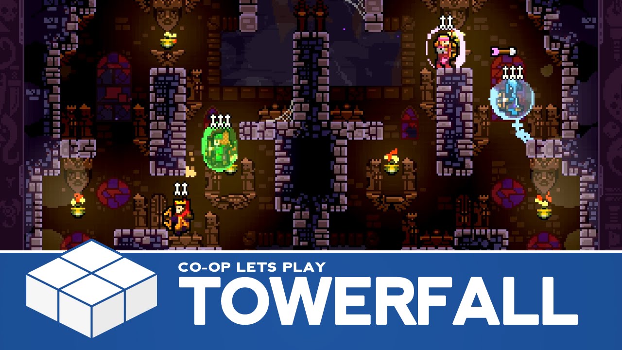 TowerFall Ascension - 4 Player Co-Op Gameplay