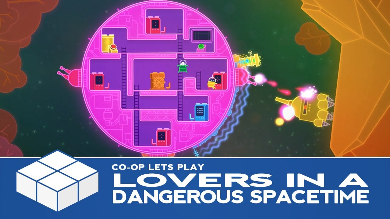 Lovers in a Dangerous Spacetime | 2 Player Co-Op Gameplay