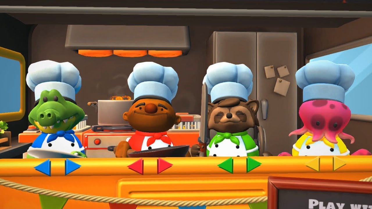 Overcooked 2 - 4 Player Co-op Gameplay