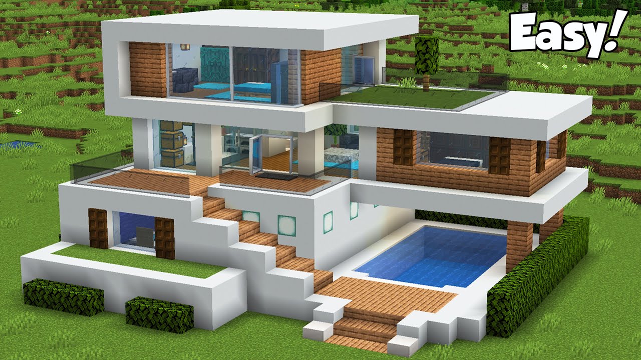 15 Best Modern Minecraft House Ideas 15 Best Modern Minecraft House Ideas