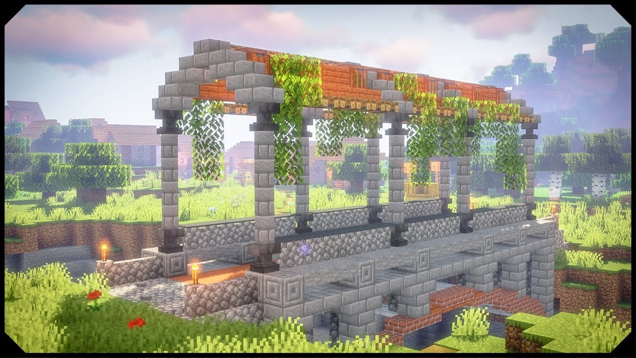 Minecraft: How to build a Bridge [Tutorial]