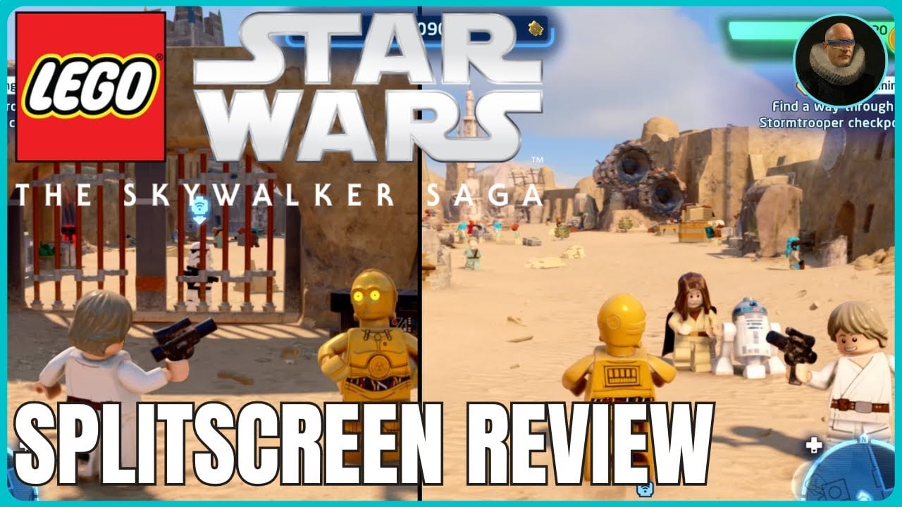 Lego Star Wars: The Skywalker Saga Local Co-op Split Screen Review