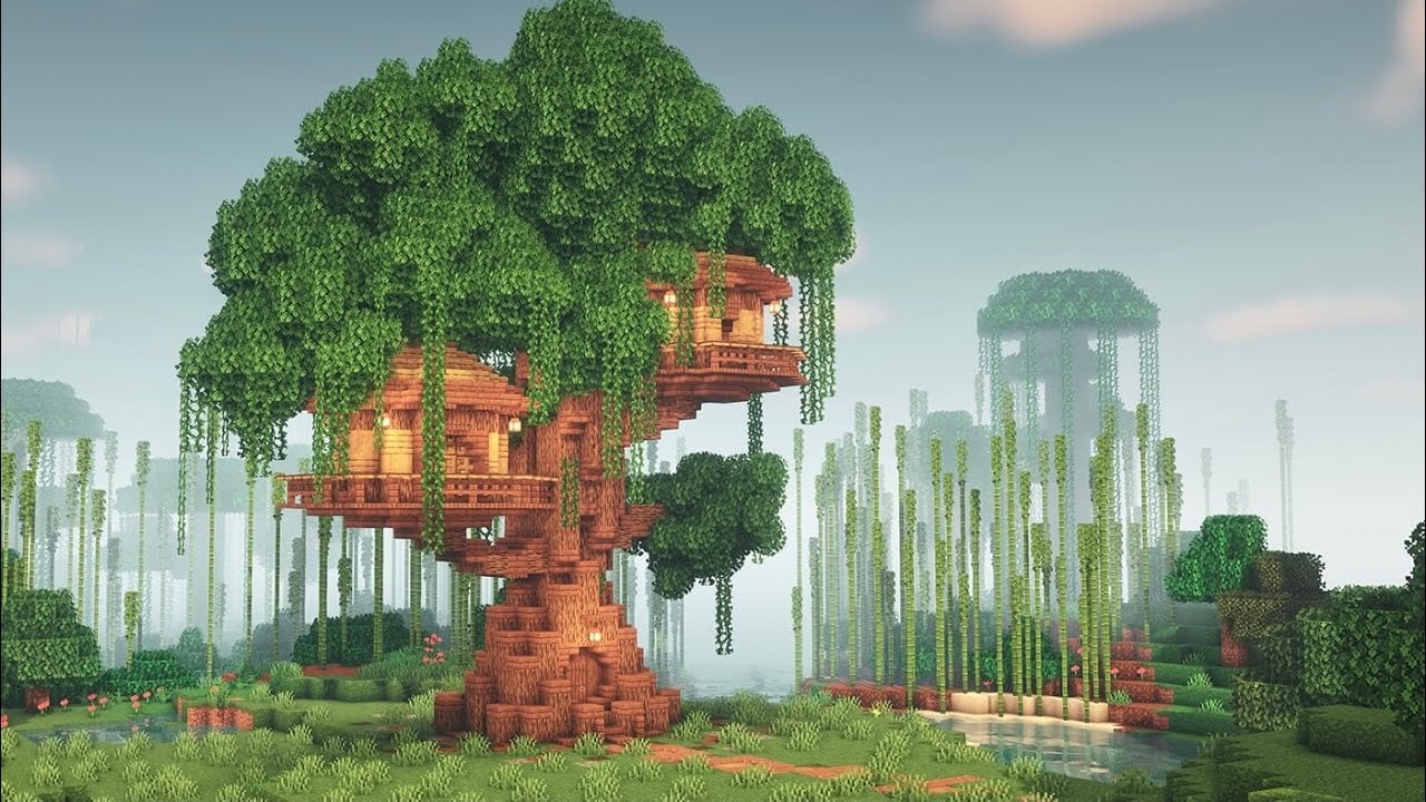 Minecraft | How to Build a Treehouse