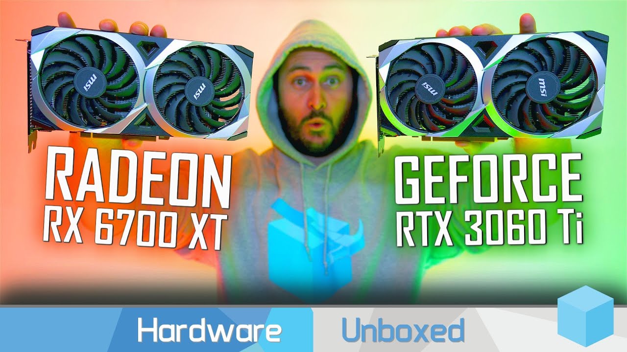 GeForce RTX 3060 Ti vs. Radeon RX 6700 XT, 50 Game Benchmark