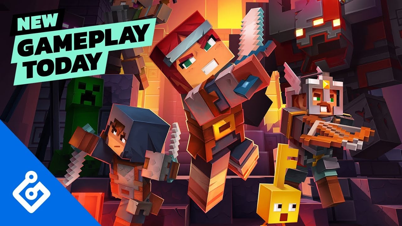 Minecraft Dungeons Co-op Gameplay — New Gameplay Today
