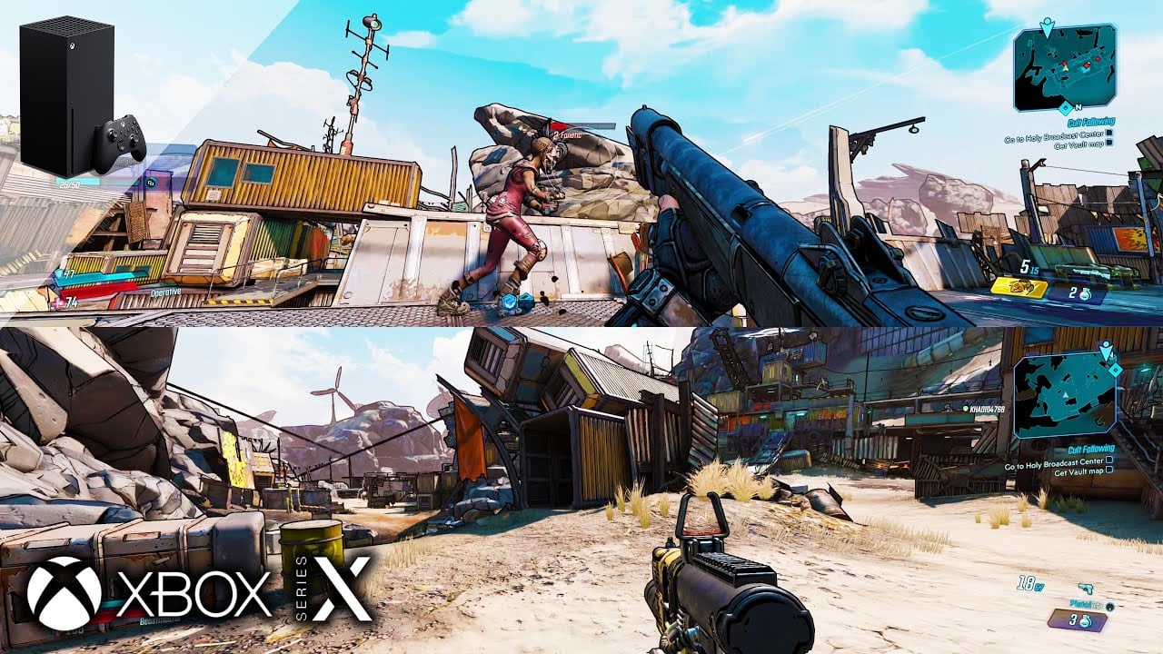 Borderlands 3 - Xbox Series X Gameplay 60FPS ( Split-Screen )