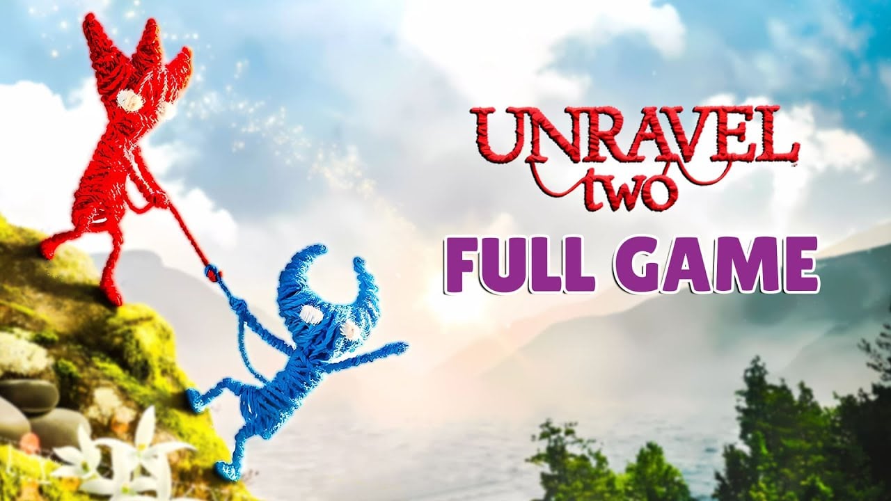 UNRAVEL 2 (Couch Co-Op) Walkthrough No Commentary - Full Game / Longplay