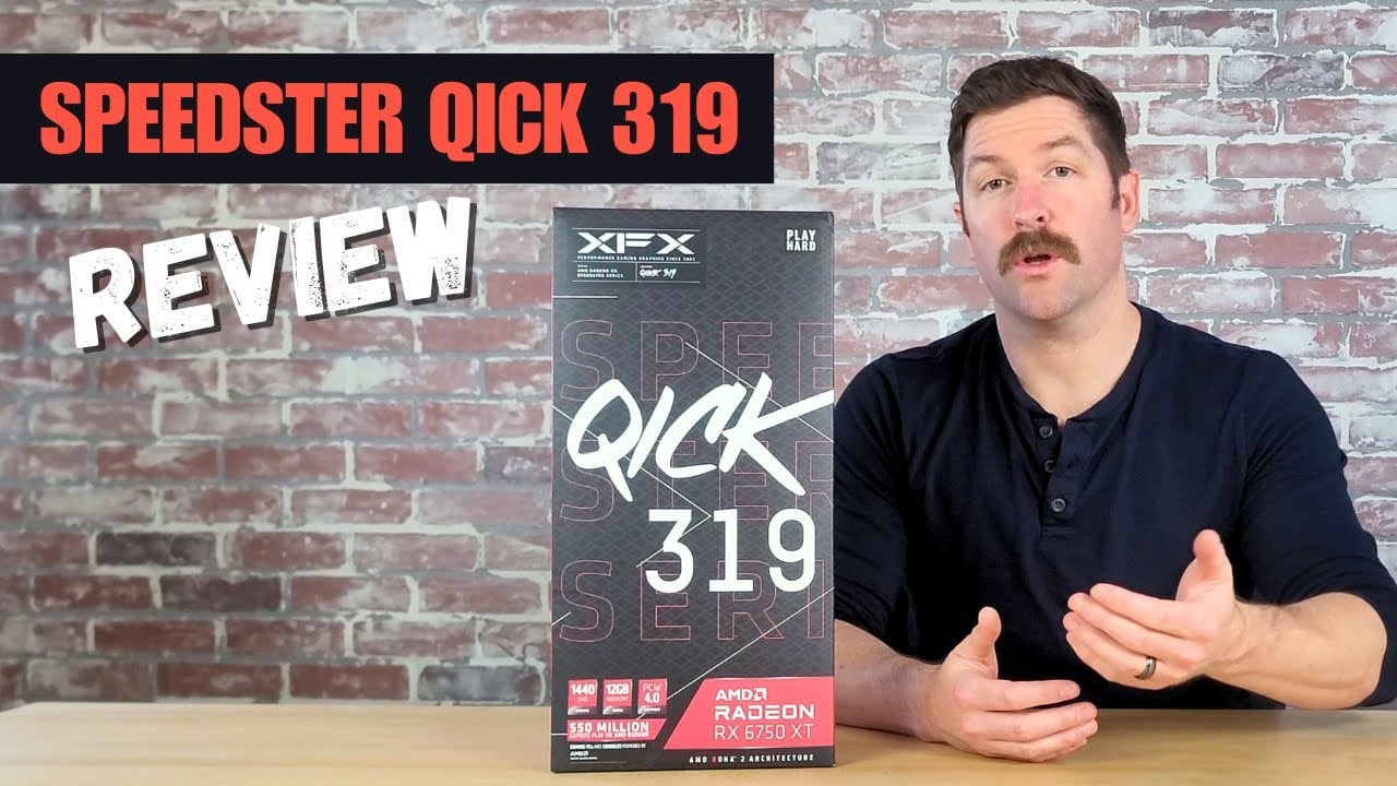 XFX Speedster QICK 319 RX 6750 XT Review [1080P & 1440P]
