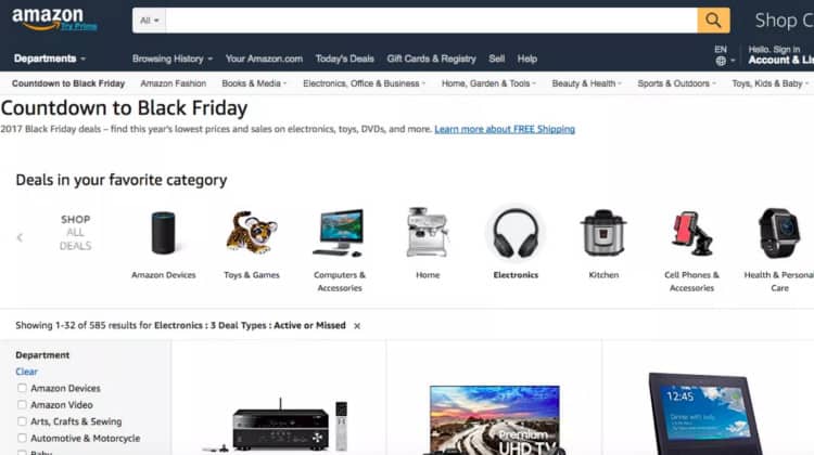 cyber monday computer deals amazon