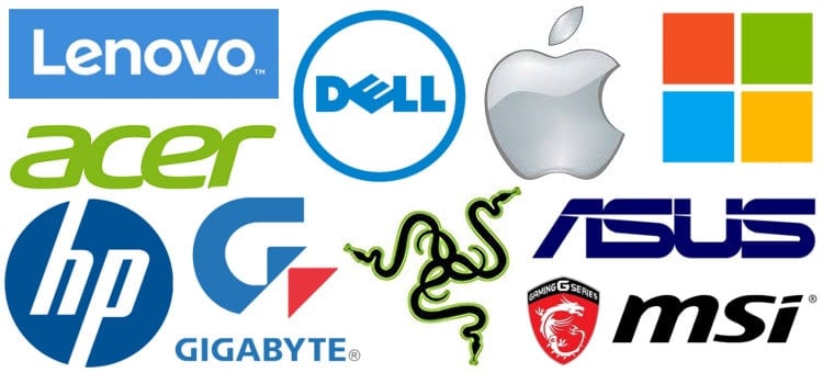 laptop brands