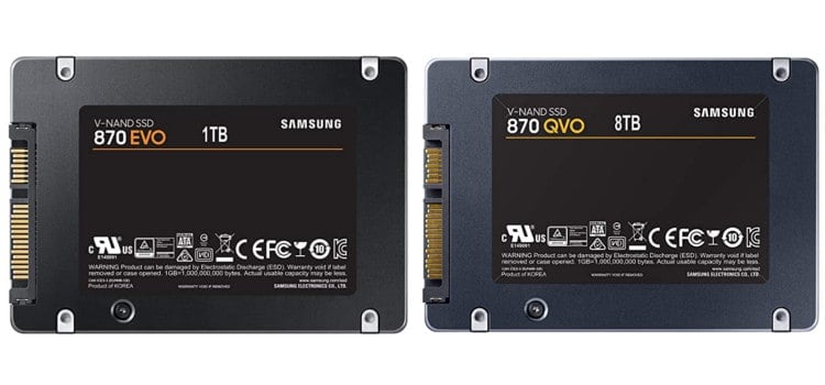 Samsung QVO vs EVO SSD