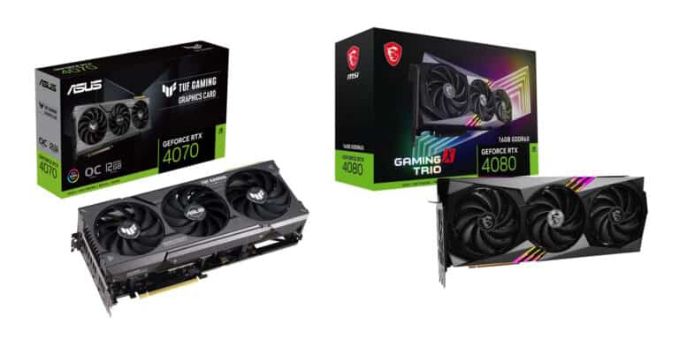 RTX 4070 vs RTX 4080