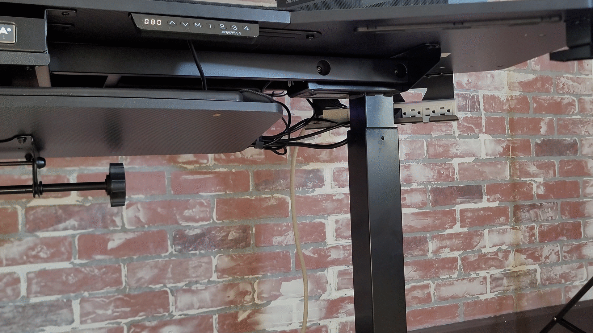 Cable Management - Power Strip in Tray