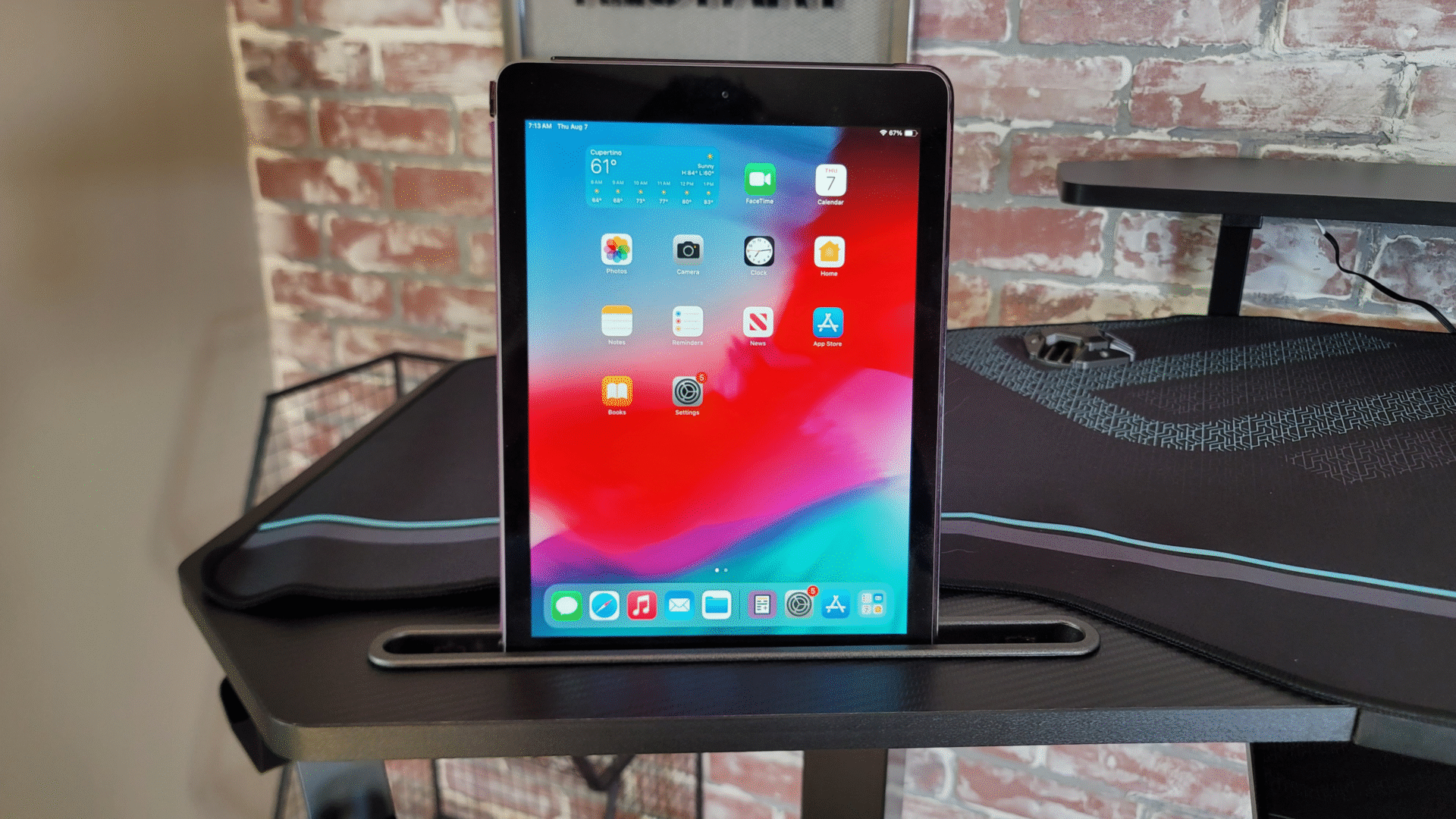 Cell Phone & Tablet Holder Tray