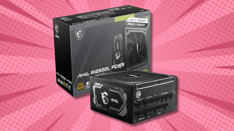 This MSI 1250W Gold-rated power supply just got a 25% discount on Amazon