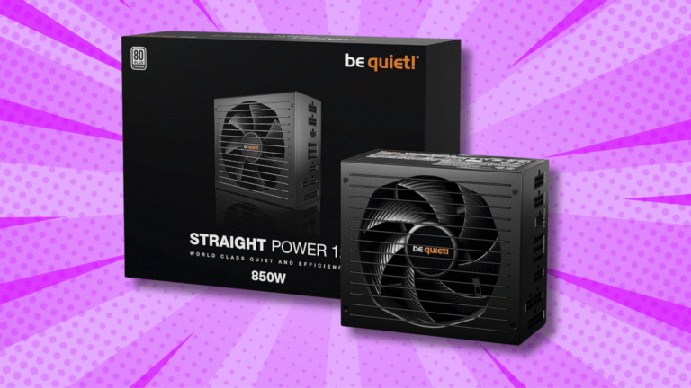 This Platinum-efficient 850W PSU from be quiet! is 30% off on Amazon
