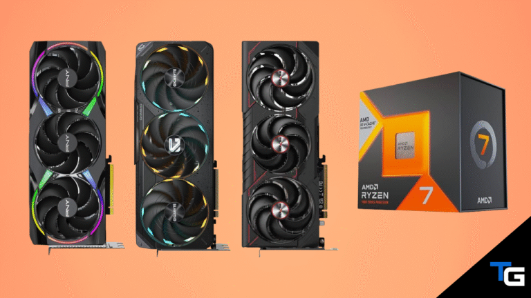 Best GPUs for Ryzen 7 7800X3D