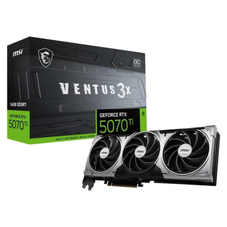 MSI GeForce RTX 5070 Ti Ventus 3X