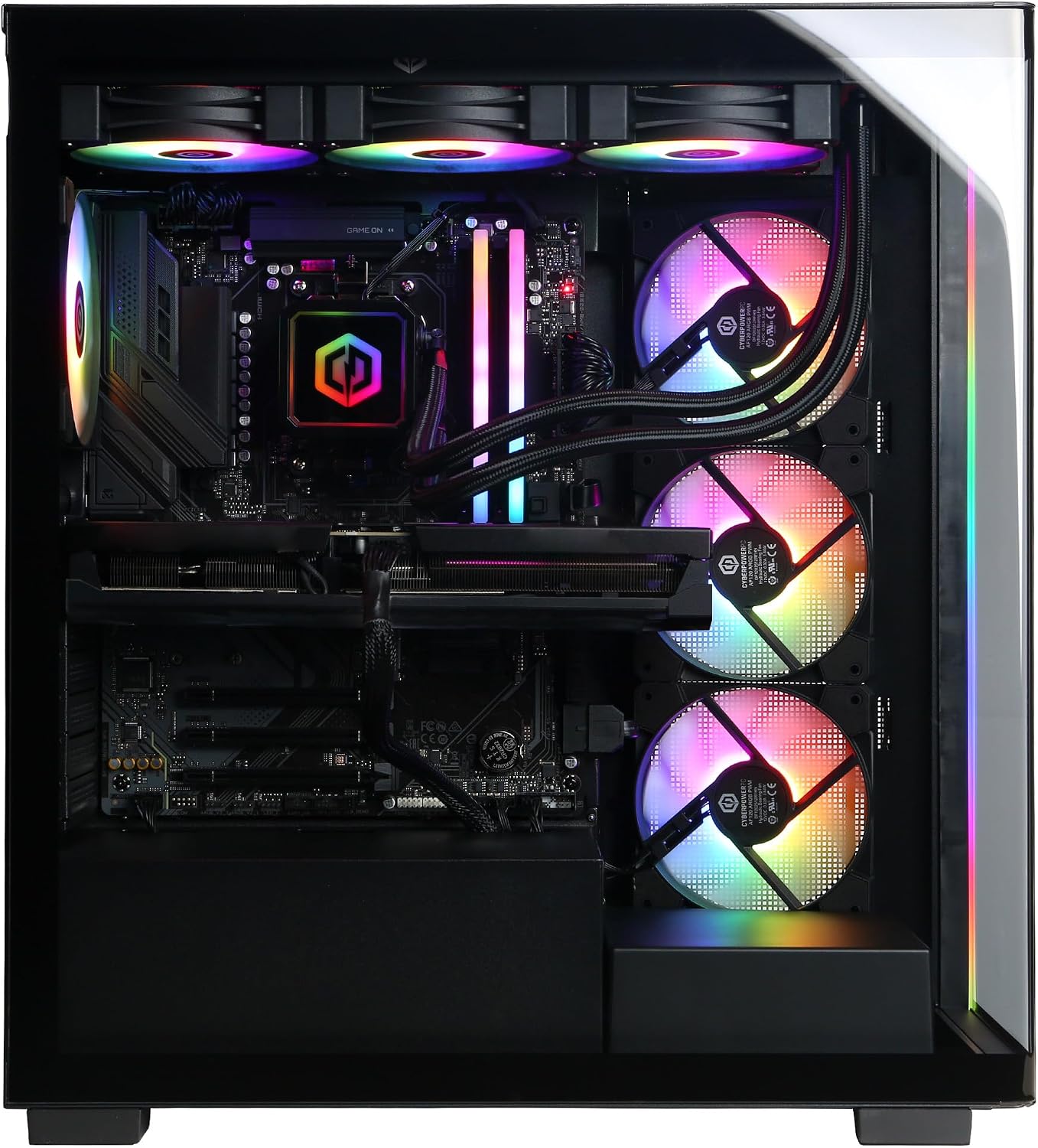 CyberPowerPC Gaming PC, AMD Ryzen 7 9800X3D, GeForce RTX 5070 Ti 16GB - Gamer Supreme, 32GB DDR5, 2TB PCIe 4.0 SSD