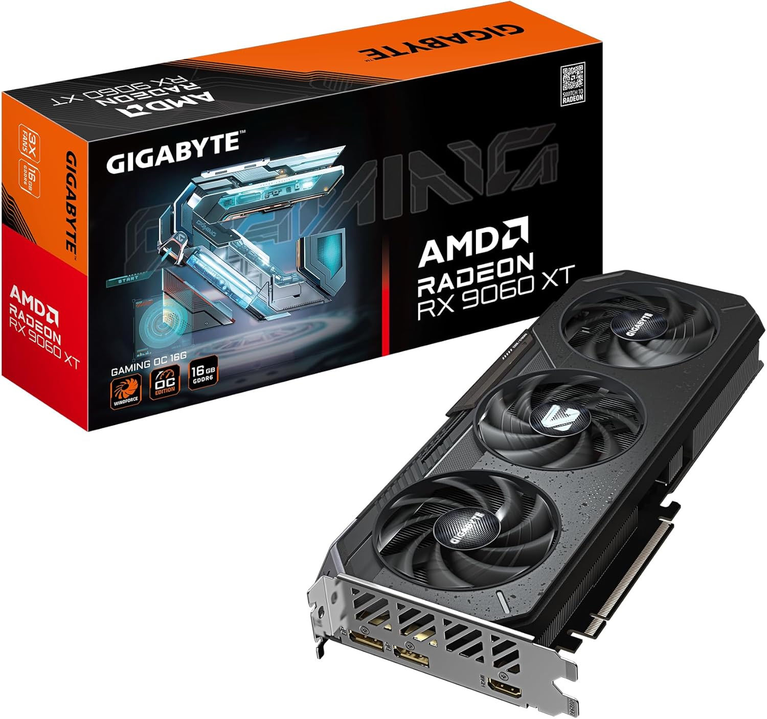 Gigabyte Radeon RX 9060 XT Gaming OC